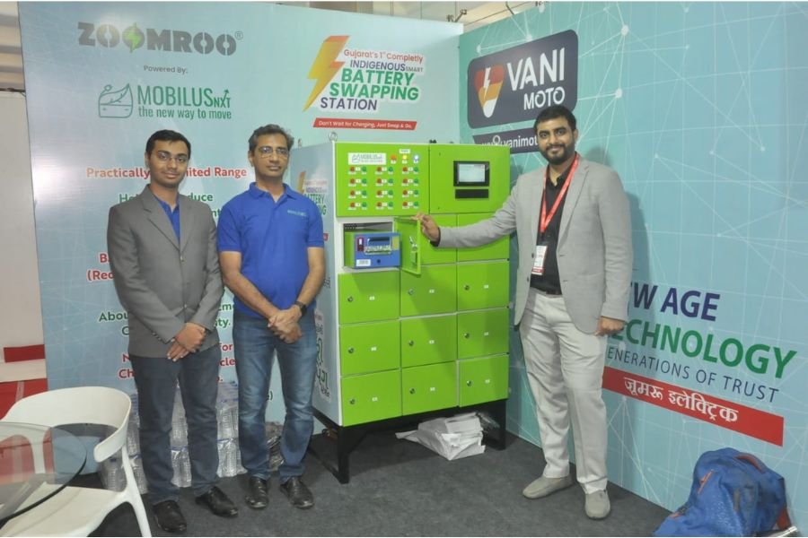 Vani Moto inaugurates Gujarat’s first electric rickshaw and tempo battery swapping center, Mobilus Next, in Surat