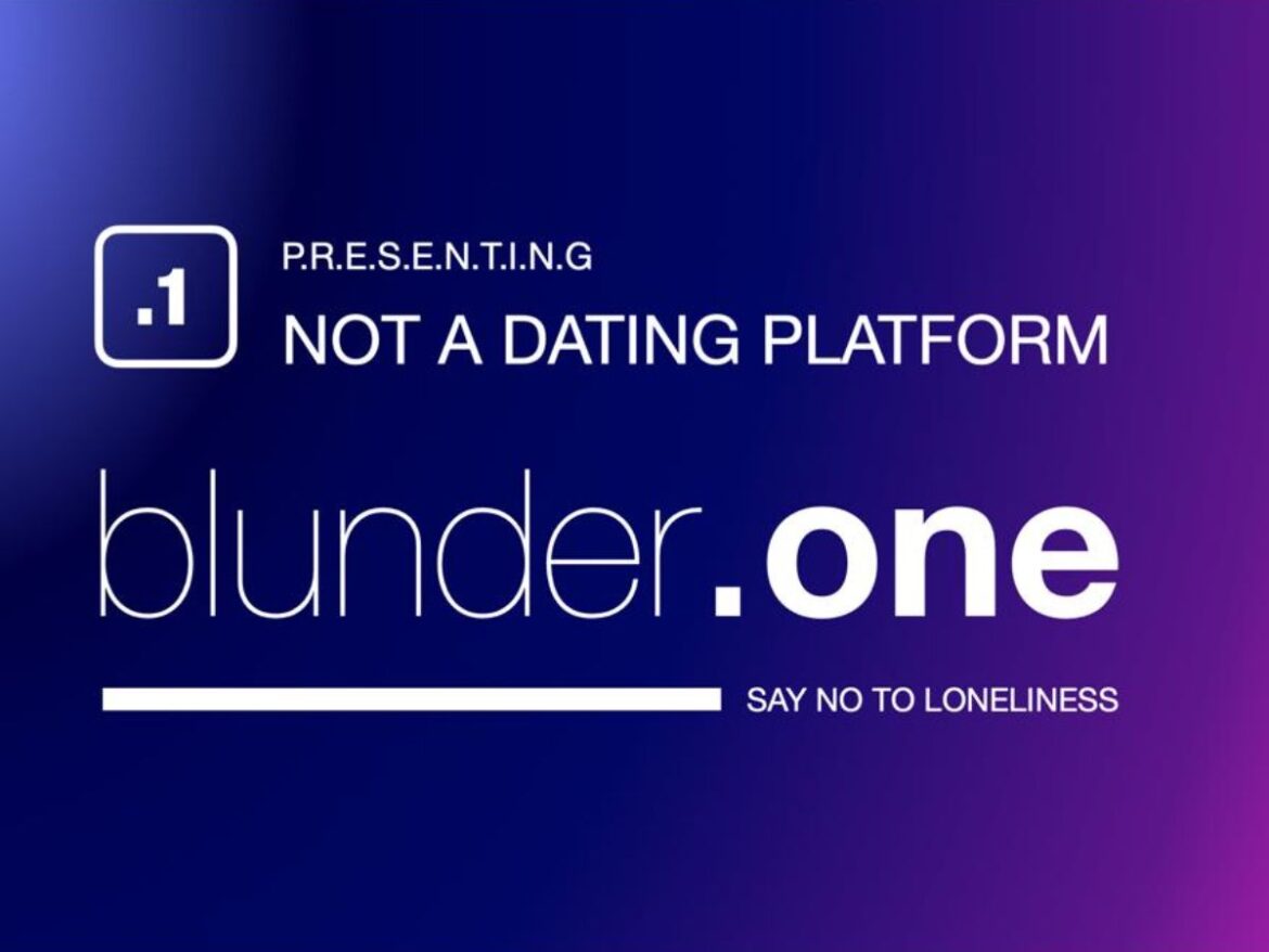 Olbrain Founders Launch blunder.one: Redefining Human Connections in the Post-AGI World.