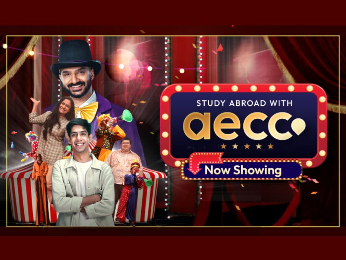 AECC launches an unconventional circus-inspired campaign that focuses on prioritising students in their study abroad adventure