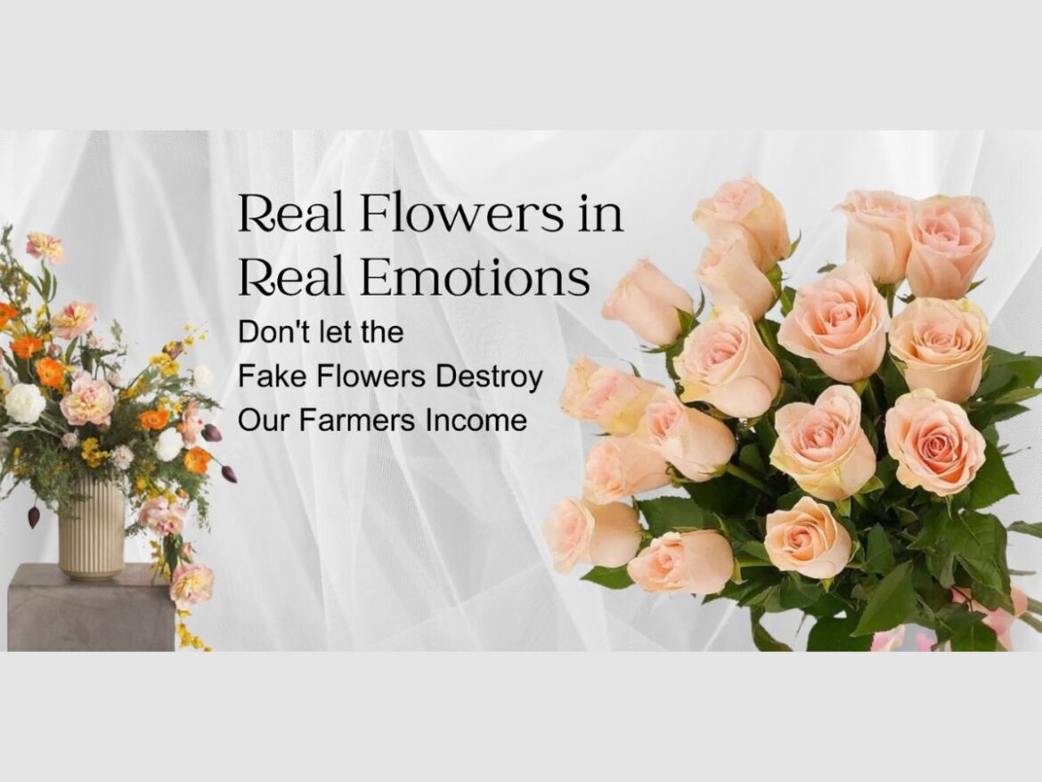 Embracing Authenticity: A Blossoming Movement to Uphold Farmers’ Livelihoods Amidst the Rise of Artificial Flowers
