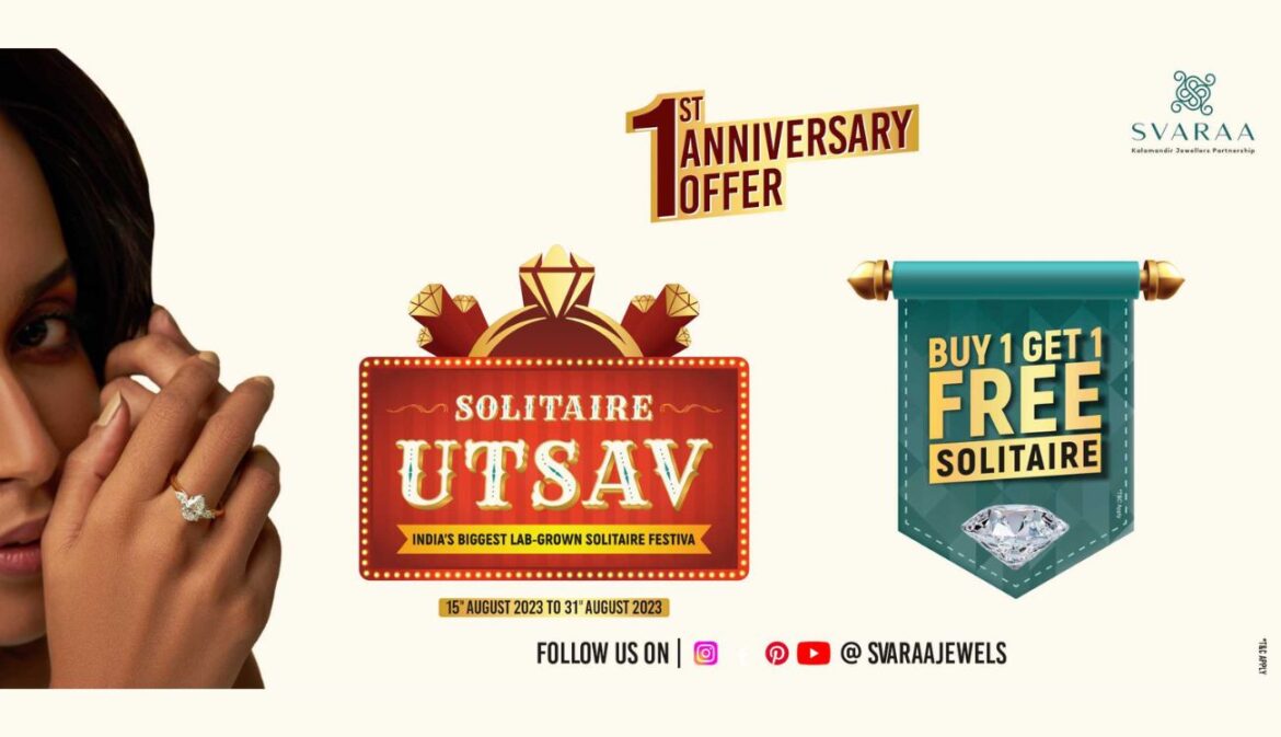 Celebrate Elegance: Svaraa Jewels’ Solitaire Utsav Turns One!