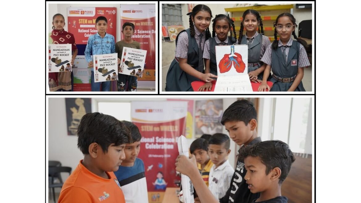Pehel Foundation (A CSR arm of PNB Housing Finance Ltd) and BharatCares Celebrate National Science Day with the ‘STEM on Wheels’ Project