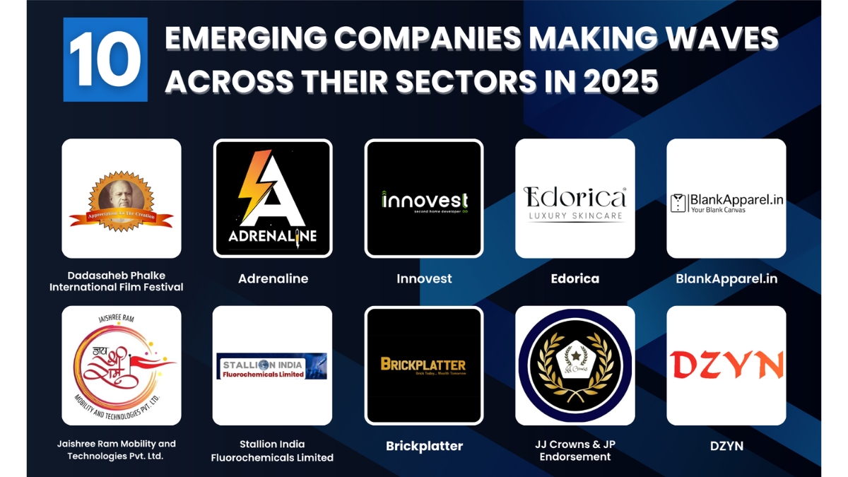 Meet 10 Emerging Companies Making Waves Across their Sectors in 2025