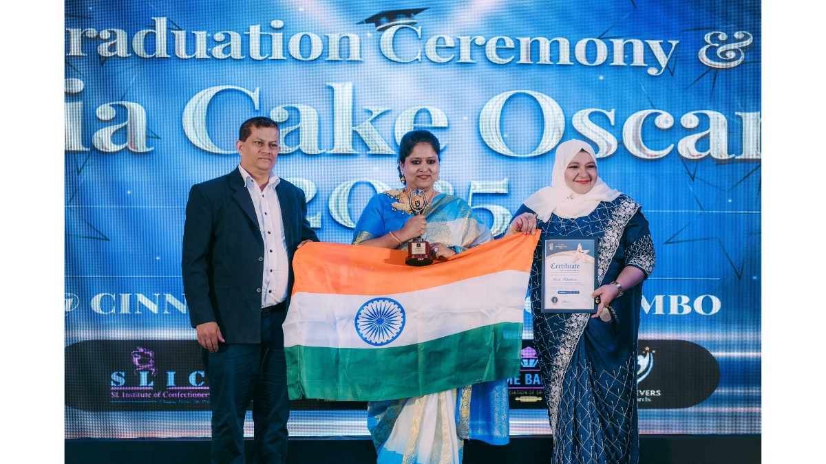 India’s Edible Painted Cake Art Shines on Global Stage as Swati Maheshwari Wins Asia Oscars 2025