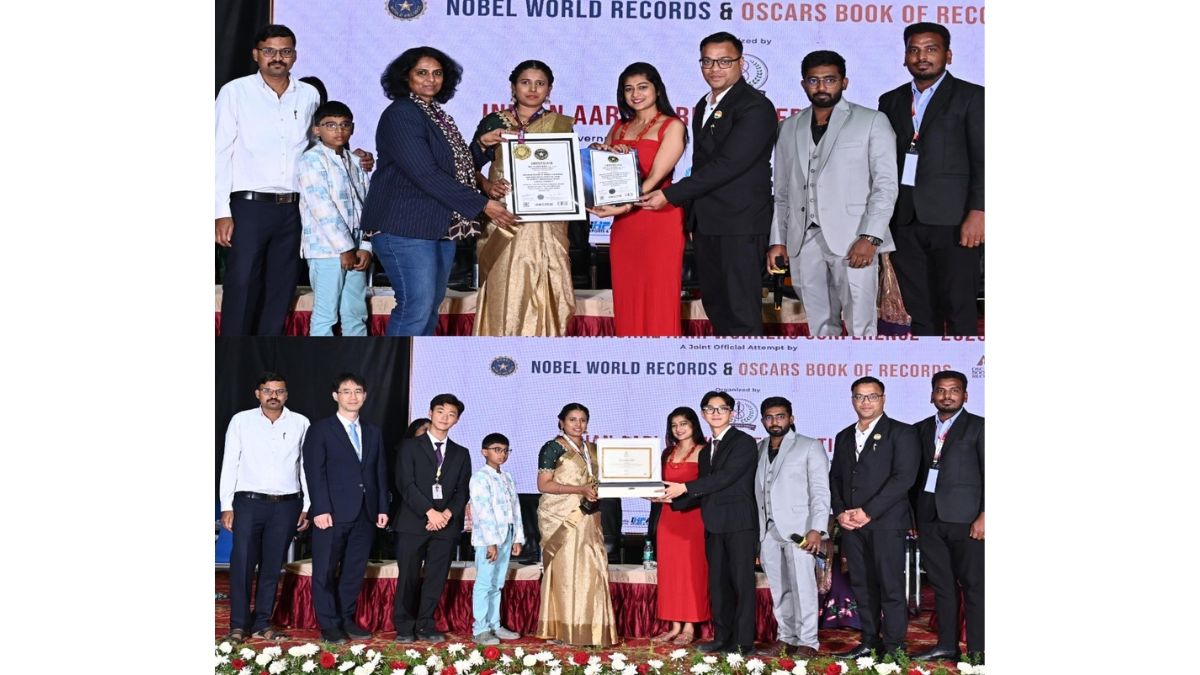 From Weaving Village to World Stage – Mrs. N. Keerthana Becomes India’s First Oscars Book of Records Awardee