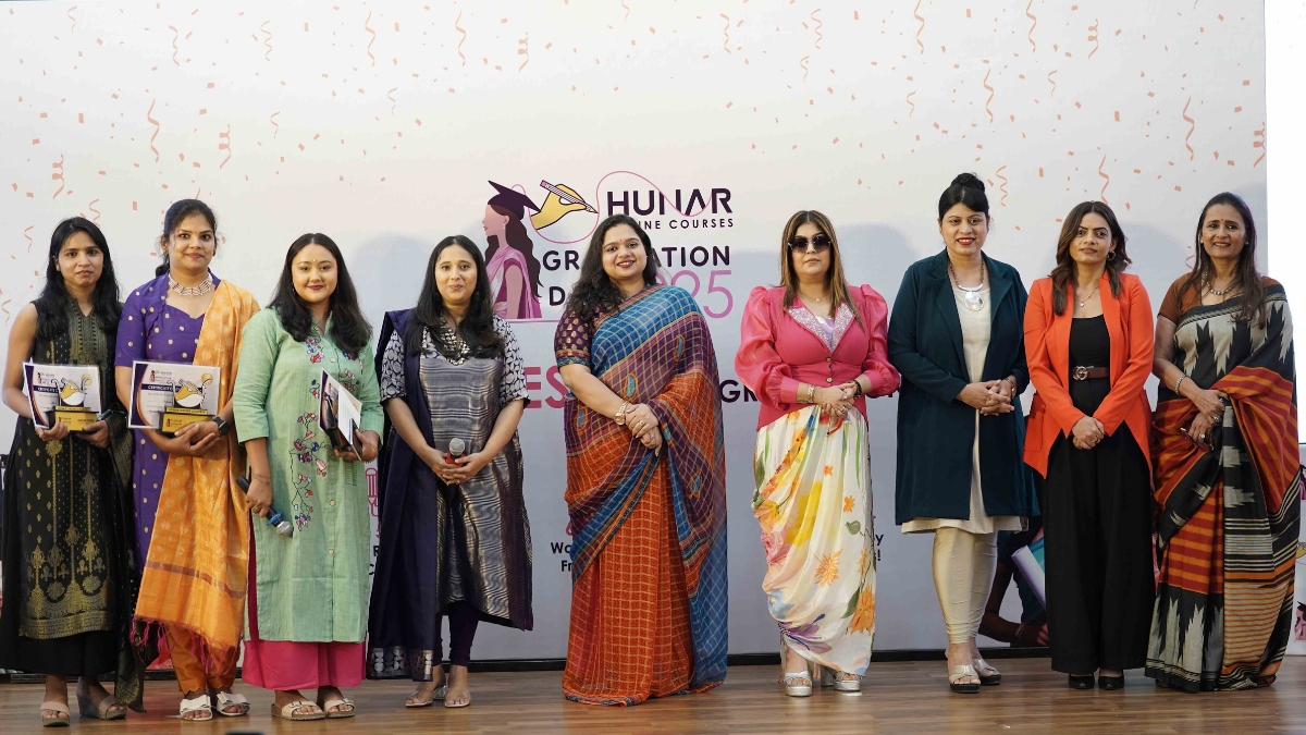 Hunar Online Courses Hosts India’s Biggest Online Graduation Ceremony of 10,000+ Women