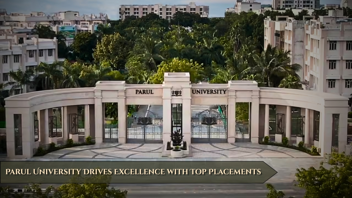 Students from Parul University Secure TCS Placements with Outstanding Packages Ranging from Rs 3.46LPA to Rs 9LPA