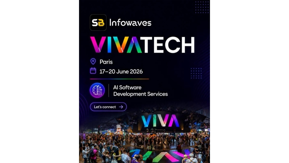 SB Infowaves: AI and Custom Software Development Company of India Ready to Impress at Paris VivaTech 2026